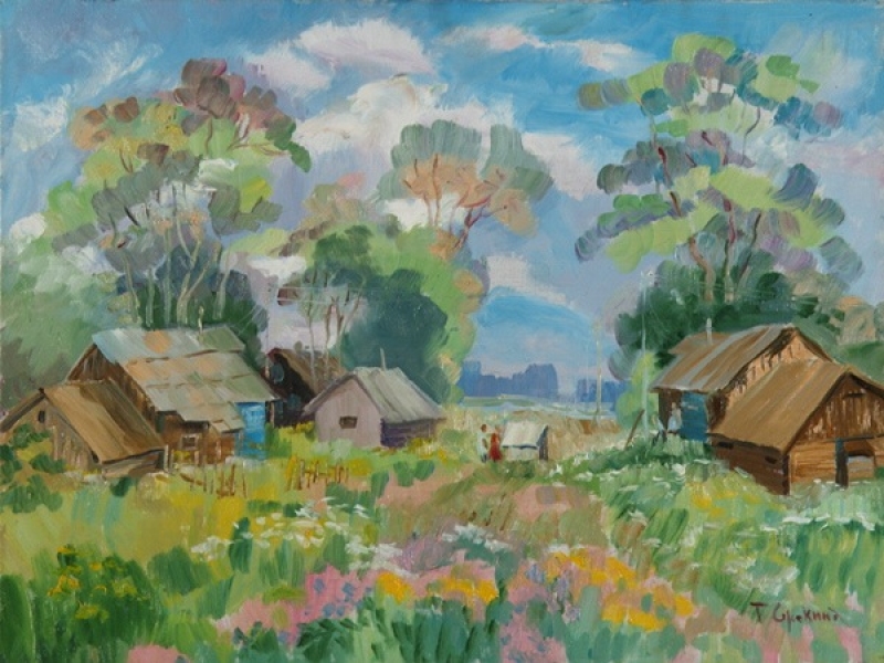 June around Yaroslavska Village (Russia)