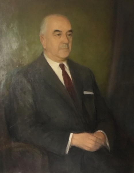 Portrait de Mr Salgo, beau-père de l'Artiste