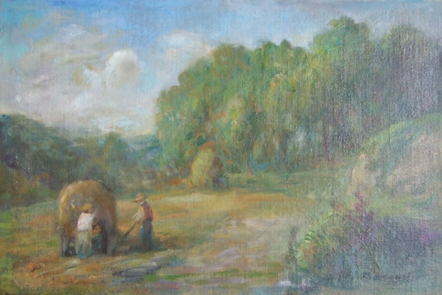 The  haymaking